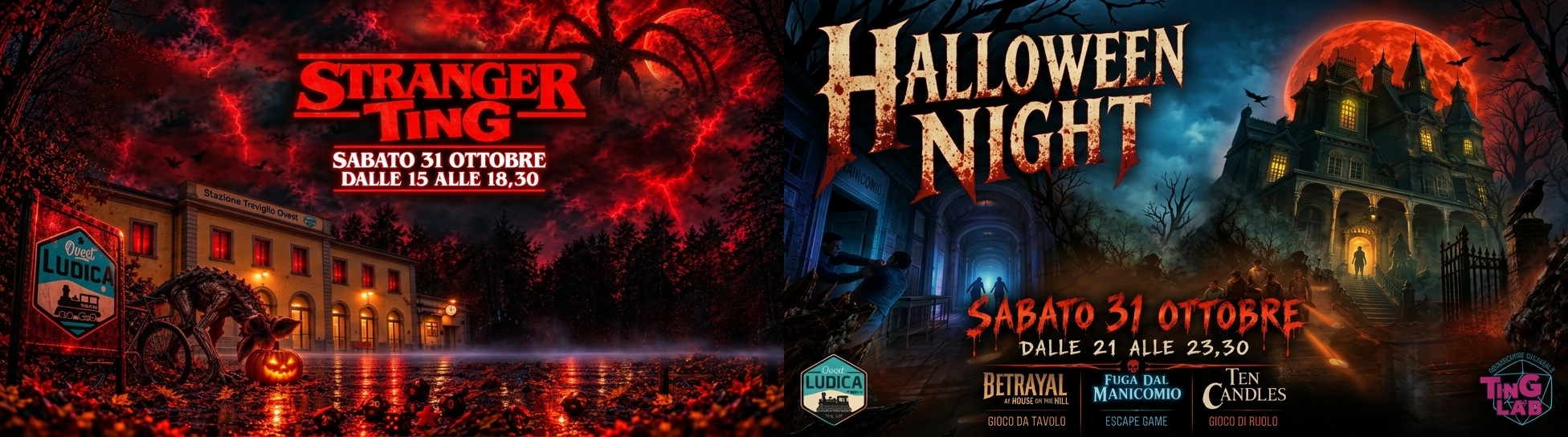 Stranger TinG + Halloween Night