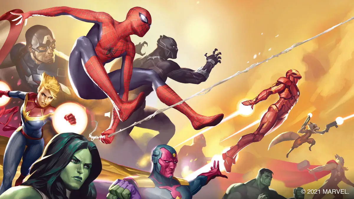 Marvel Champions LCG logo